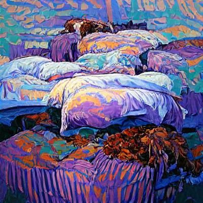 AI Generated Image of a Rest Stop