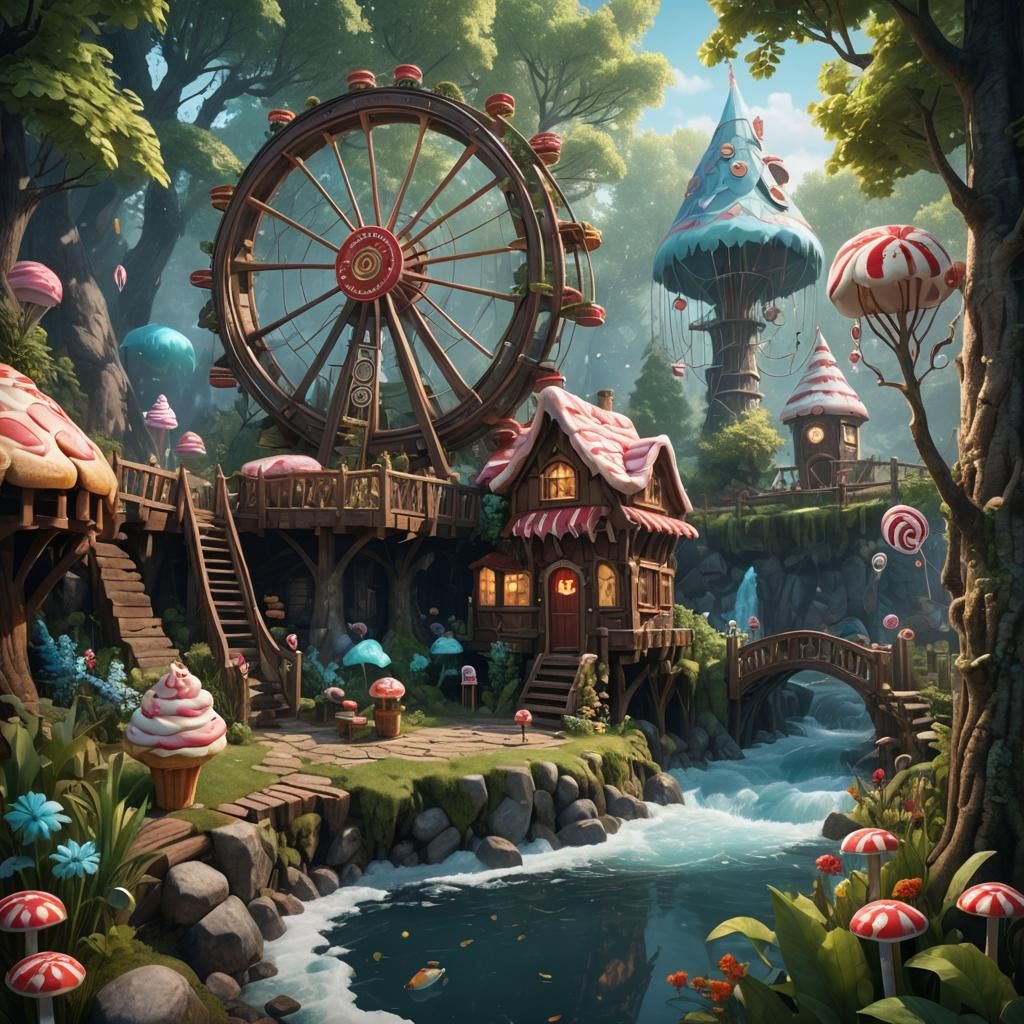 Hansel and Gretel's Candy Dream House