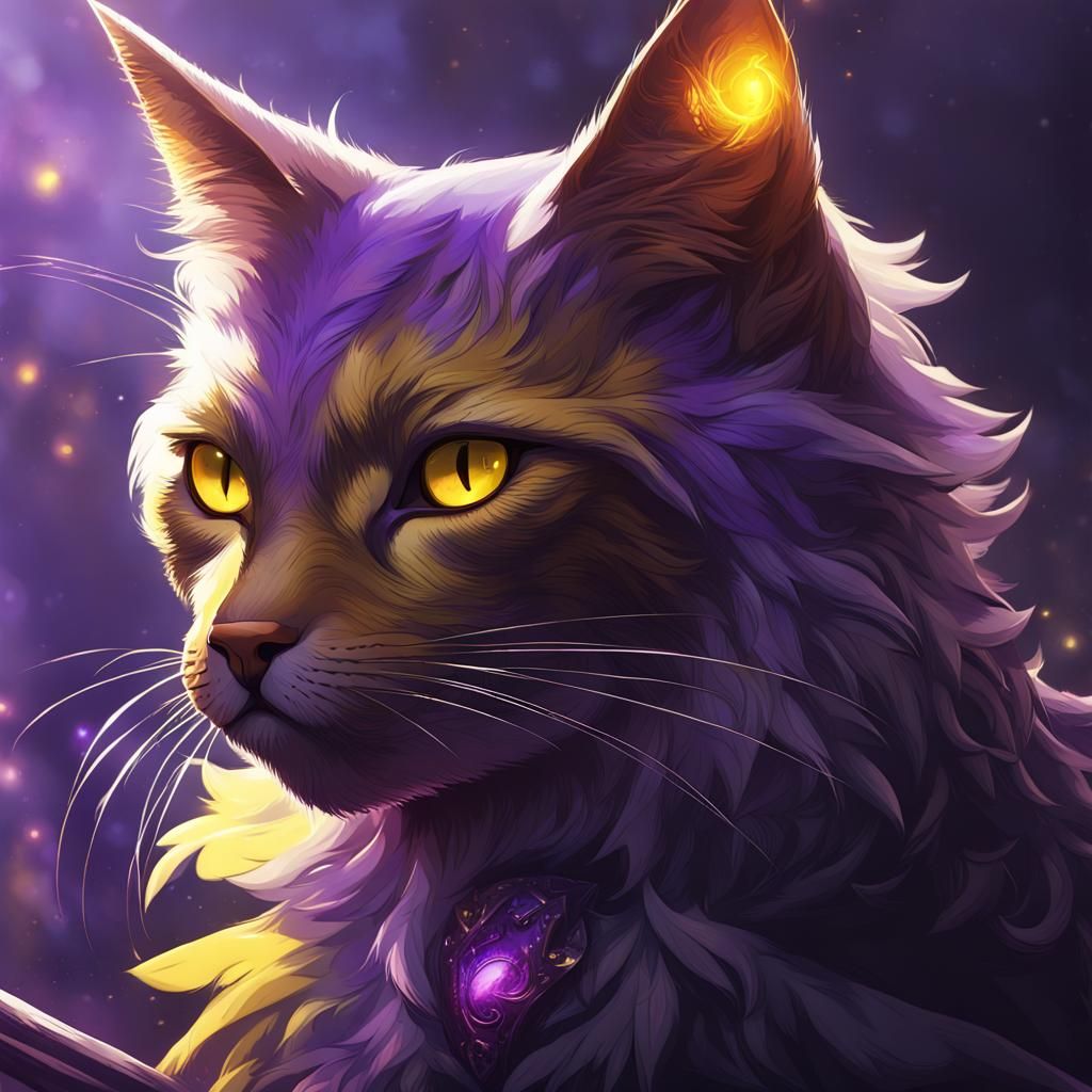 Warrior Cats Dark Fantasy Concept Art