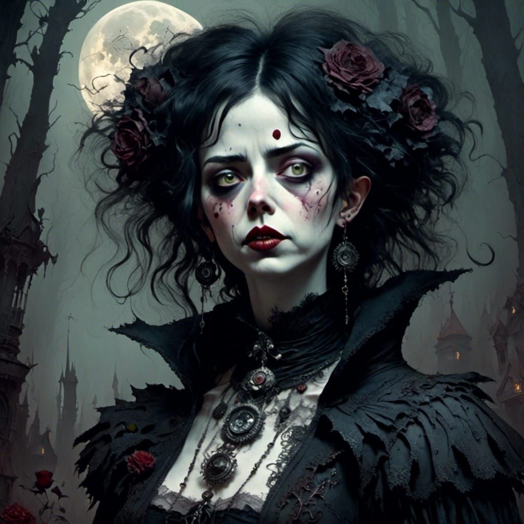 Portrait of Beautiful Woman with LoRA Aesthetic