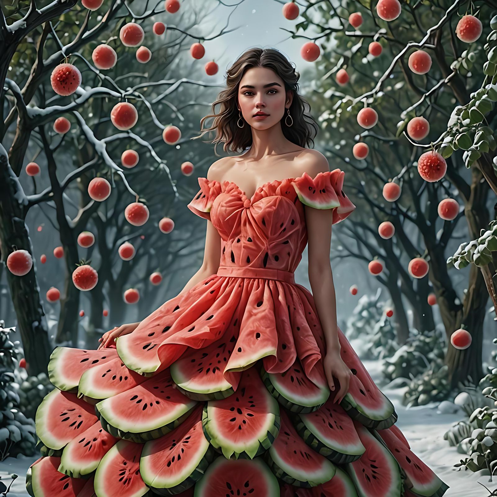 Watermelon Dress.