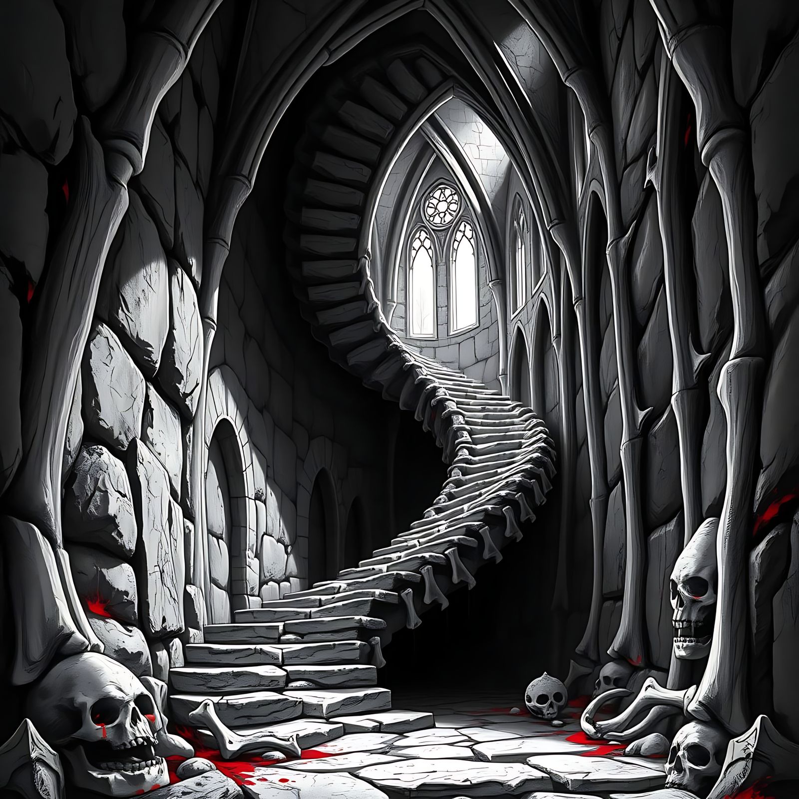 Down into the Bone Labyrinth