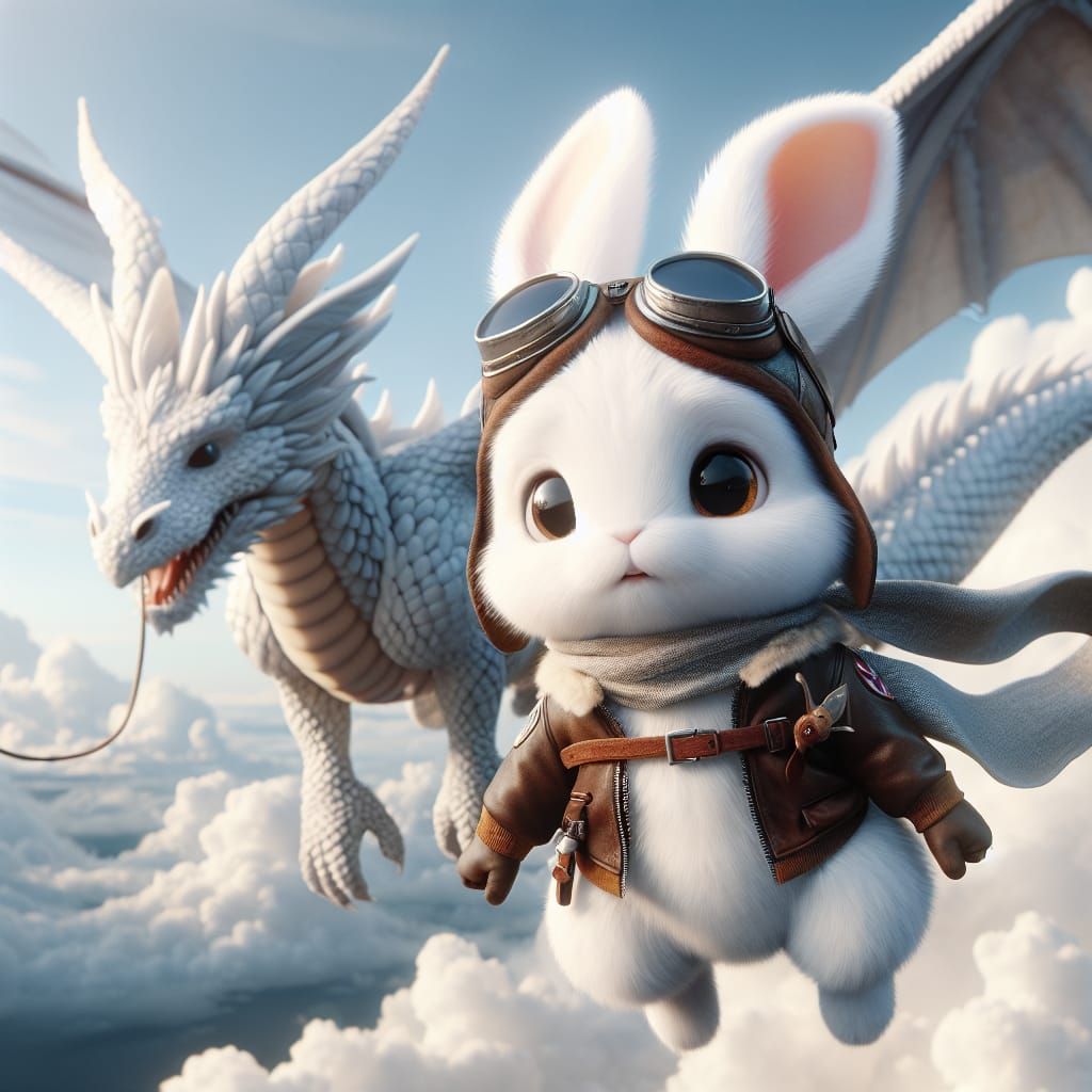 Surreal Fantasy Flight in High-Definition