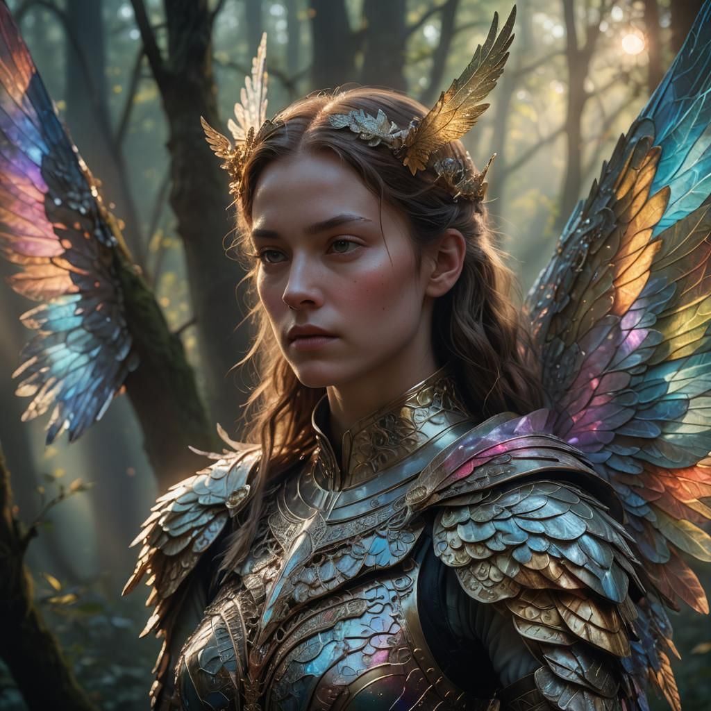 Mannerist Fantasy Portrait: Woman in Armor