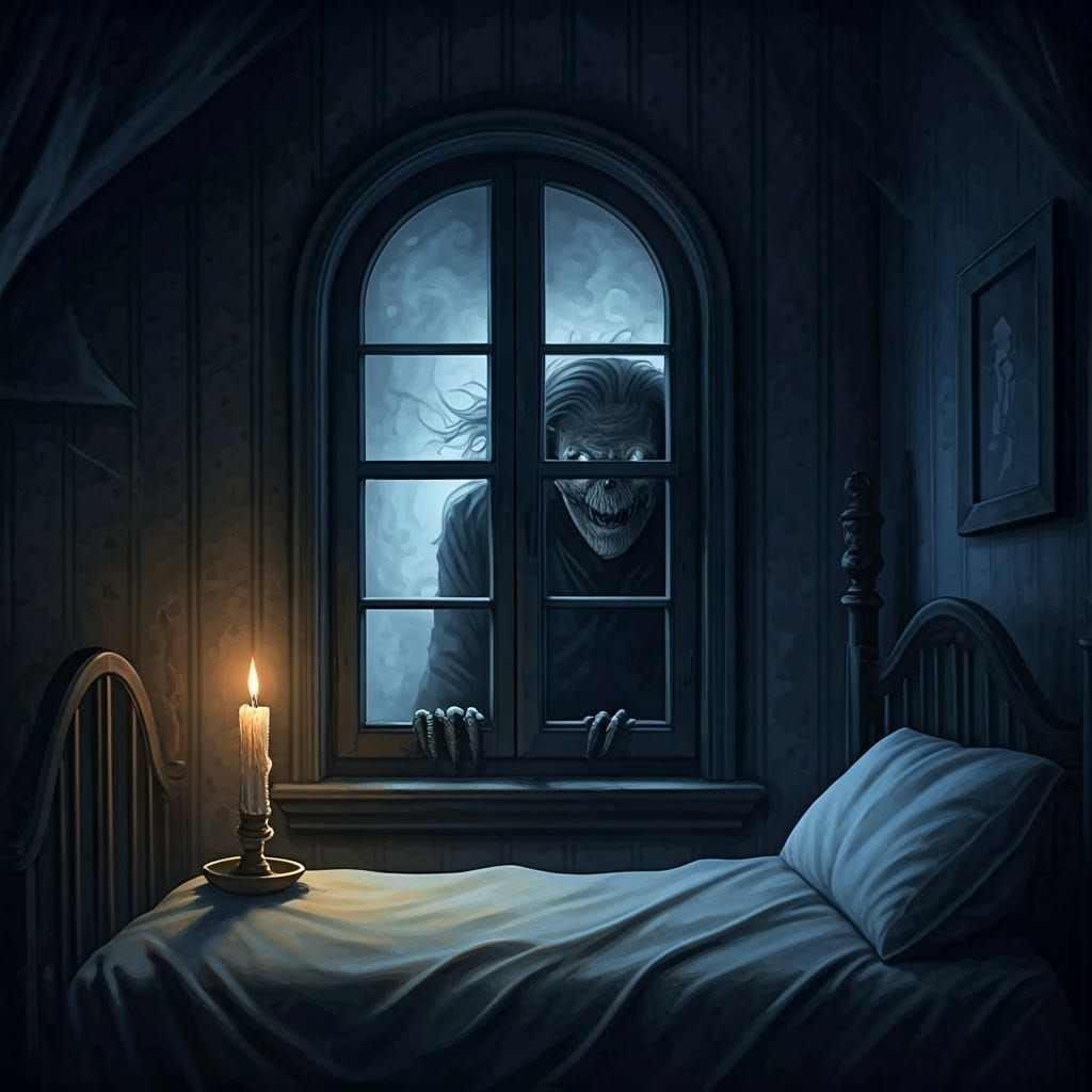 "Open up, sweetheart. It's granny. Please let me in."