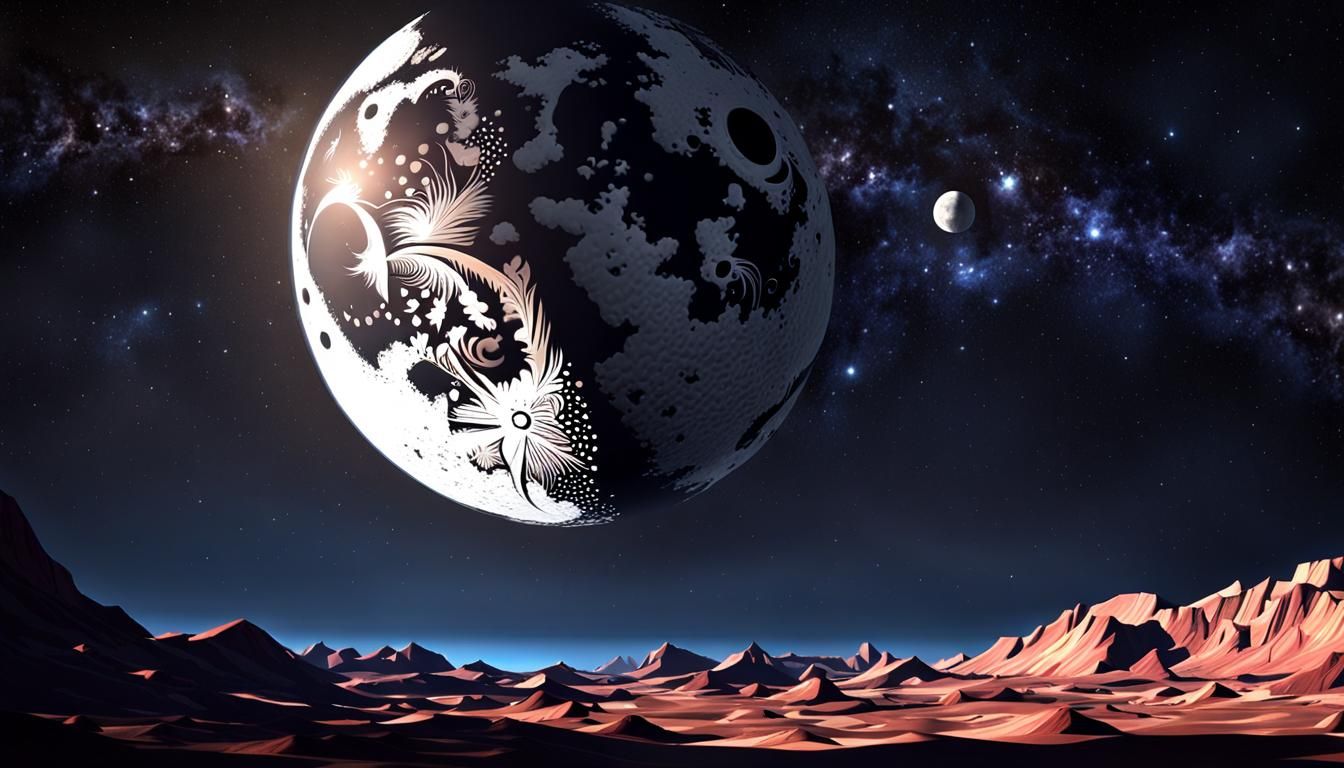 Chacun à une lune pour s’aimer 
C’est une poésie avec le trop qui aime , car chacun sa lune ..
La lune s’est décalée pou...