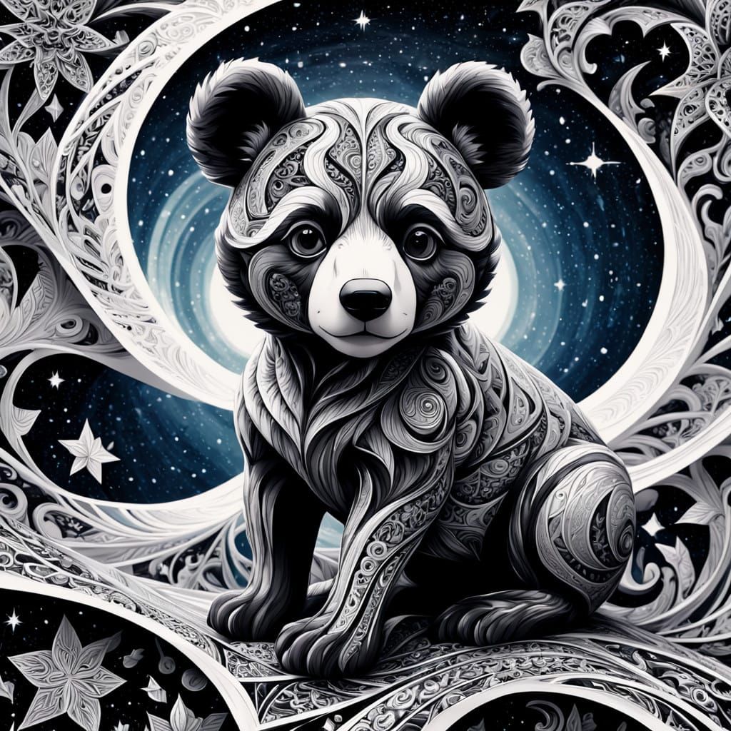 tesselation of a teddy bear