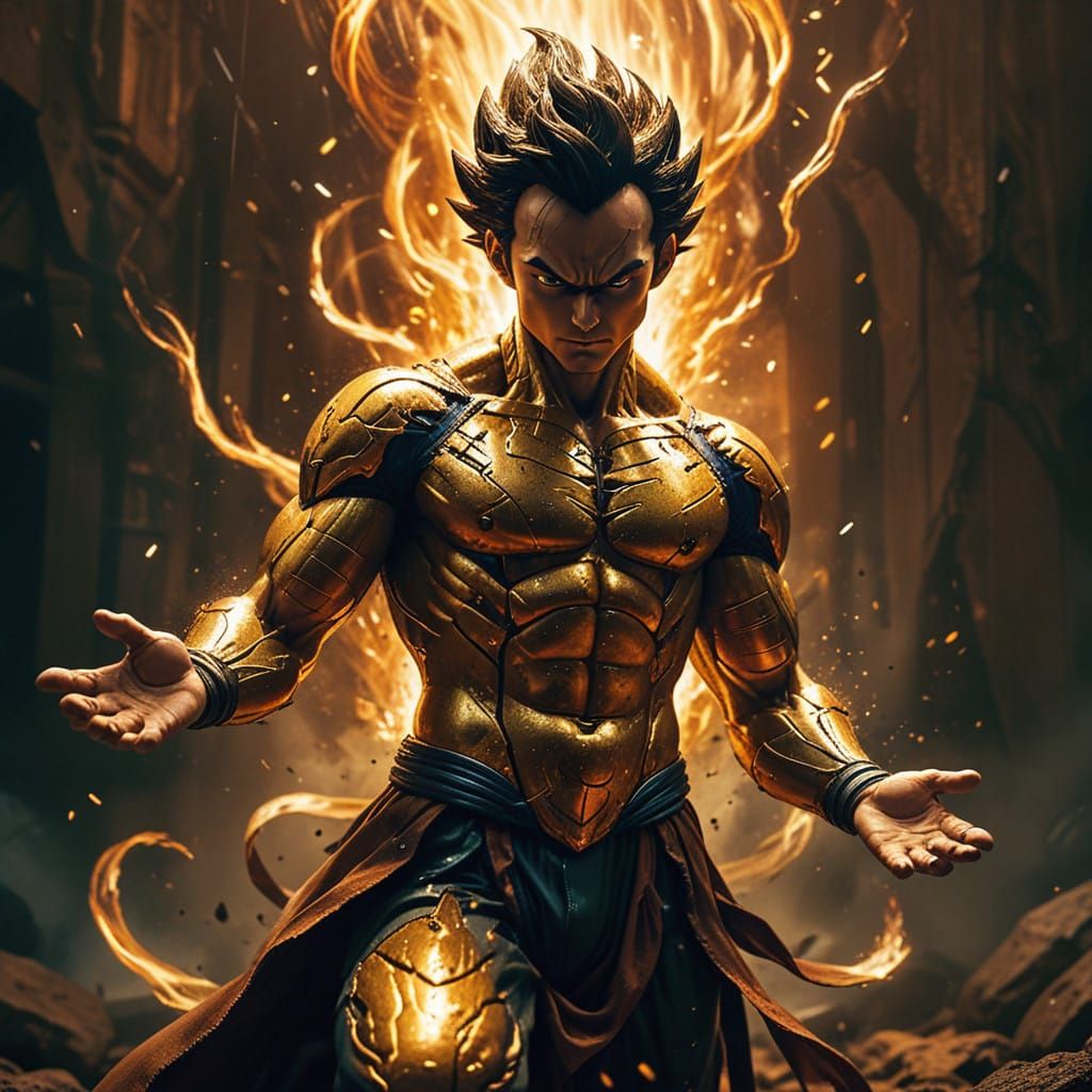 Mysterious Being Levitates in Whimsical, Magical Atmosphere