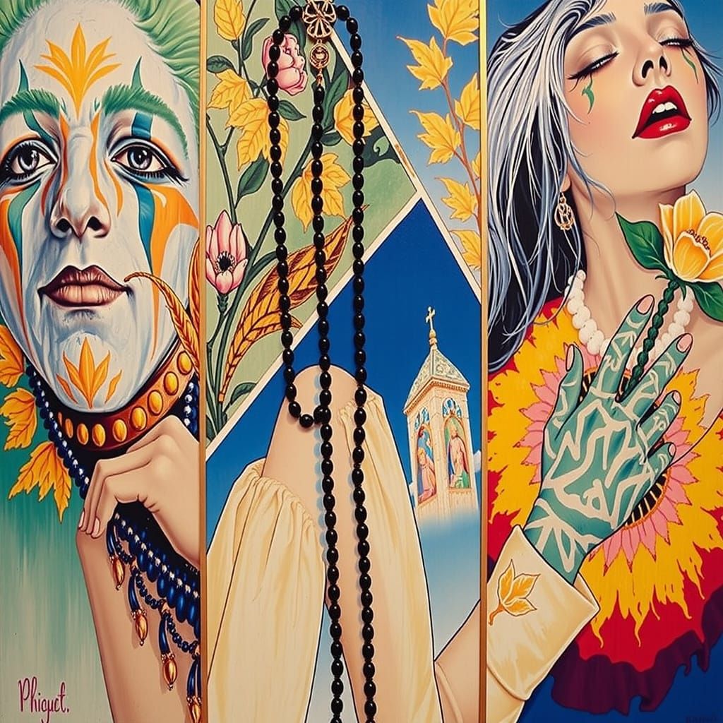 Surreal Chimaera of Life and Infinity in Hyperrealistic Styl...