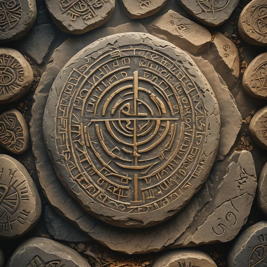 Ancient Stone Tablet: Souls of the Dead