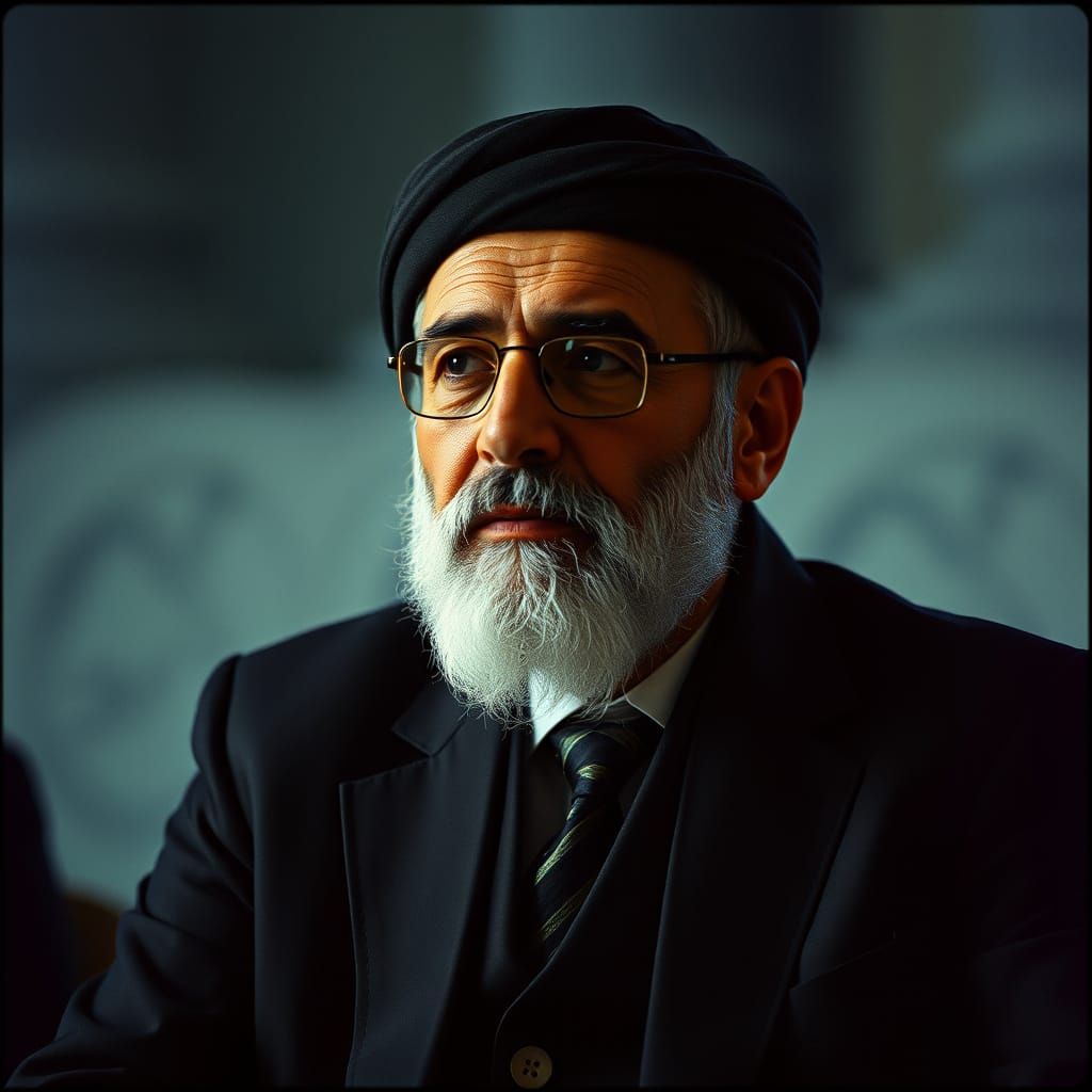 Cinematic Portrait of Afghanistan's Last President