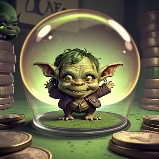 fears of a goblin coin bubble,