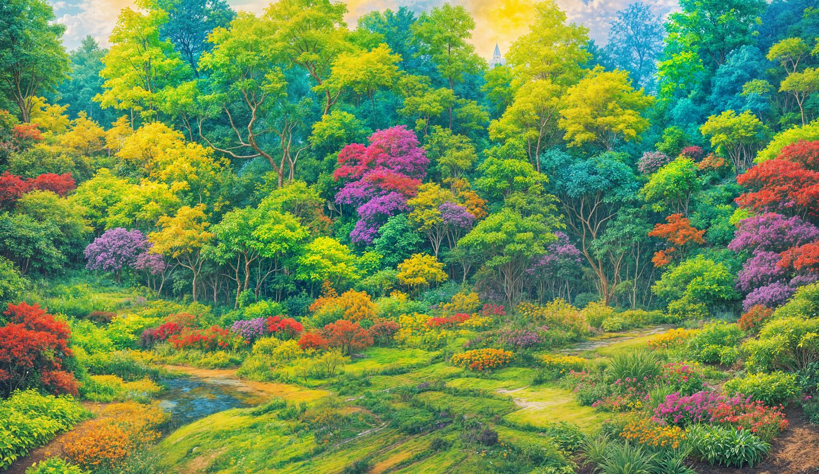 Eden: A Divine Garden of Paradise