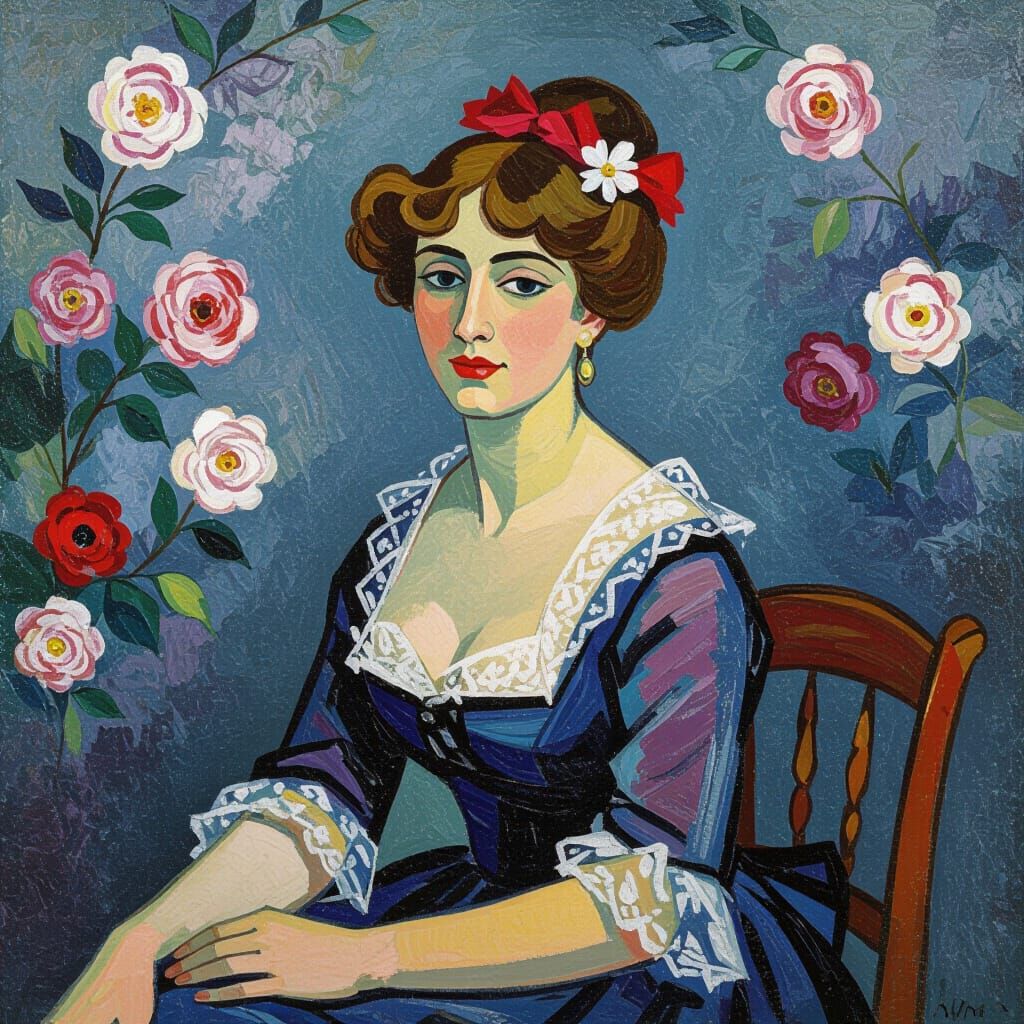 Matisse Inspired Masterpiece of Beauty and Courage