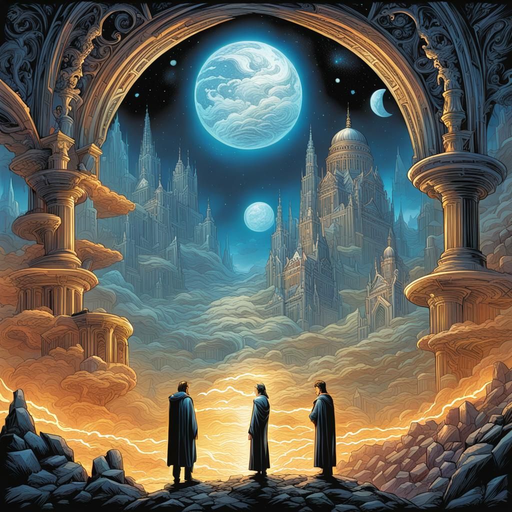 Worlds of Divine Love: Comic Book Art