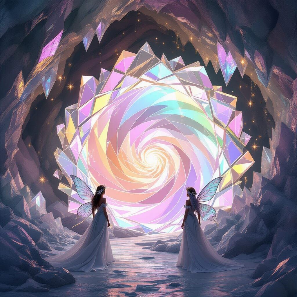 Fairy Queen's Portal in Crystal Cavern