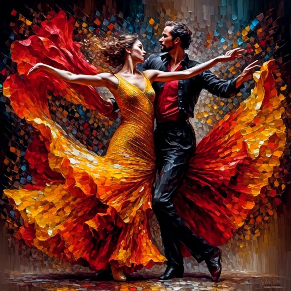 Spanish Flamenco Dancers