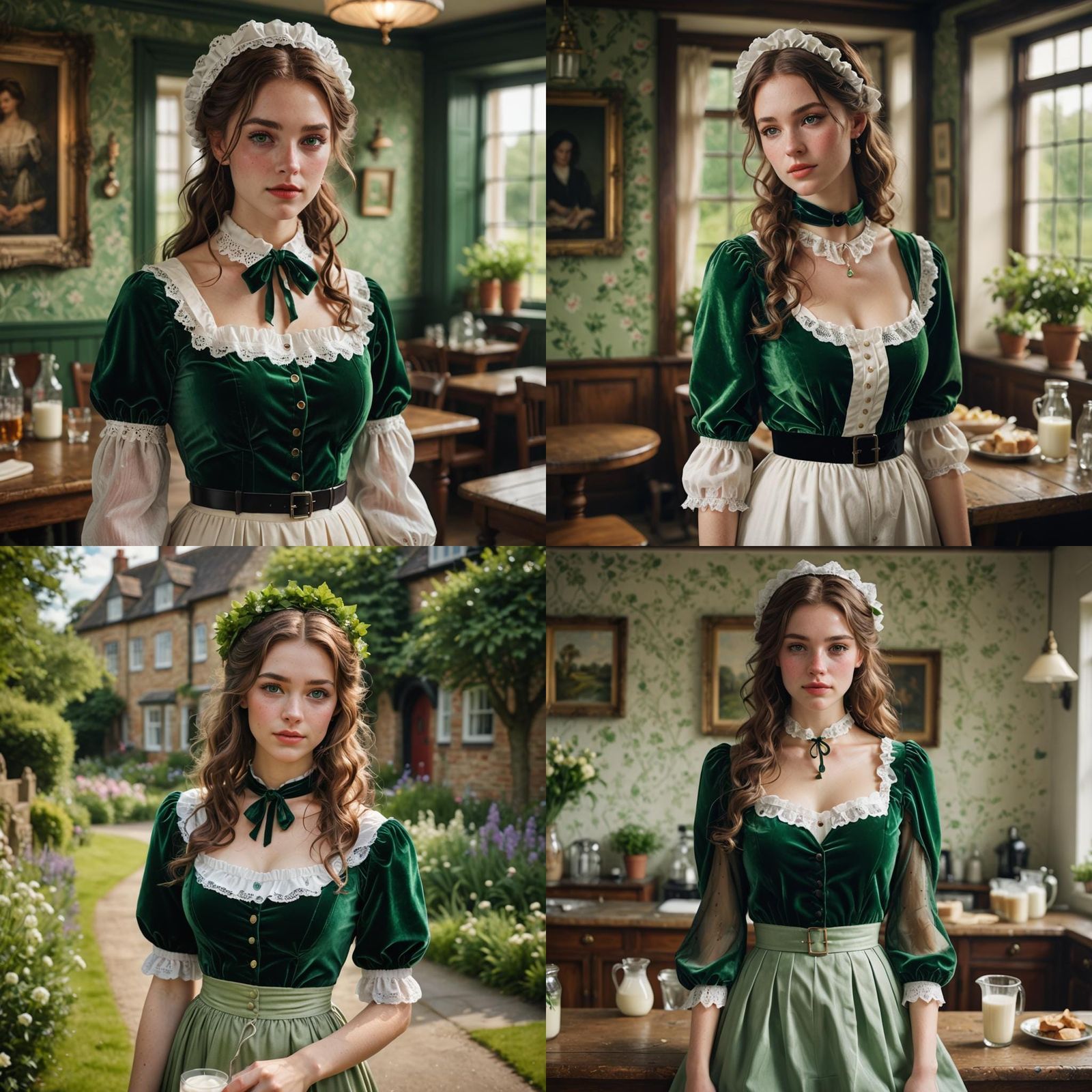 Milk Maid Shy Betina (V3), by Lord Elboron.