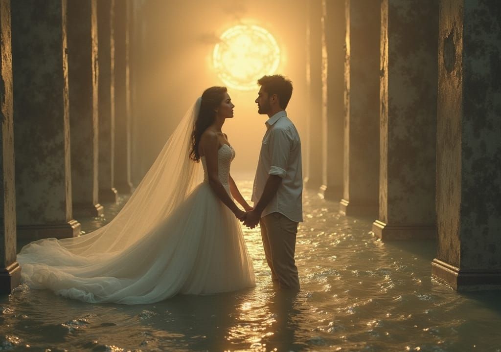 Surreal Landscape: Love and Death