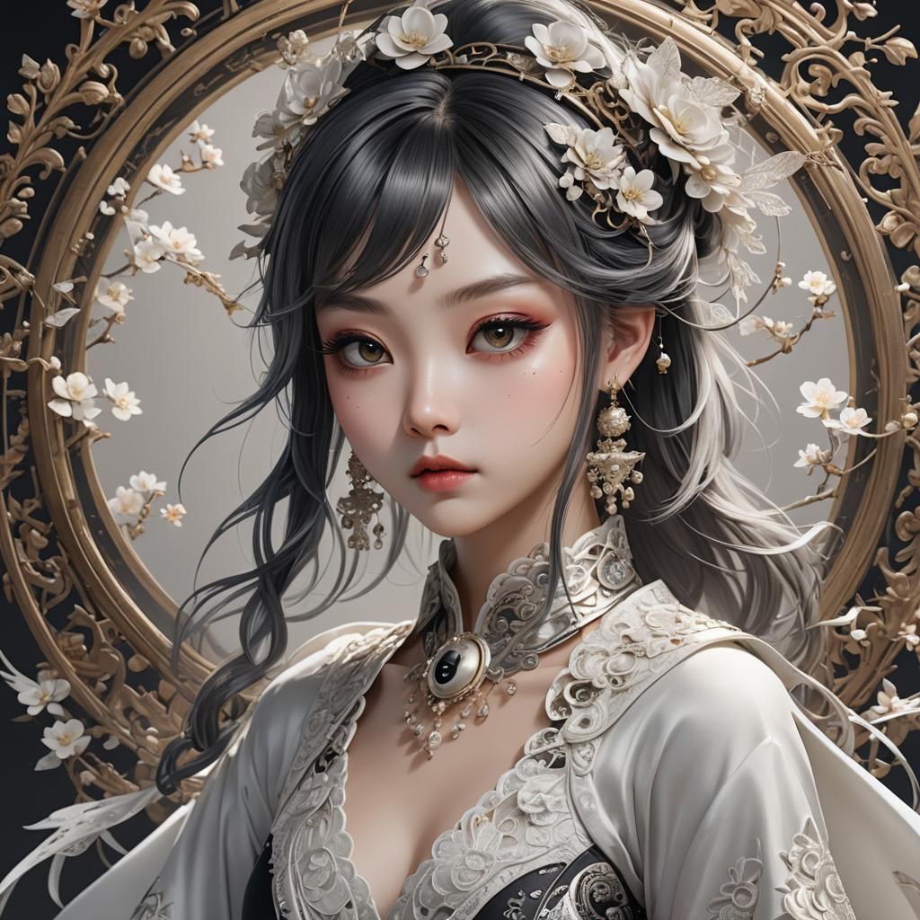 Zen Ying Yang Princess: 3D Anime Art