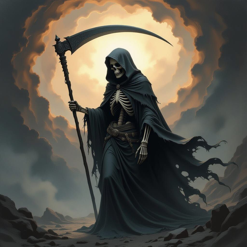 La Muerte: Gothic Fantasy Death Embodied