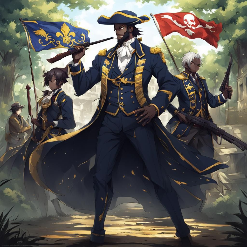 Louisiana Personified: An Anime-Style State Depiction