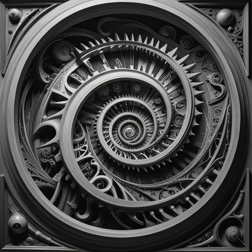 When Dali met Fibonacci, they debated a paradox