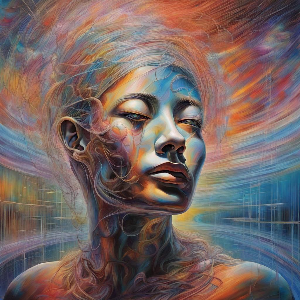 Surreal Dreamscape: Consciousness in a Technological World