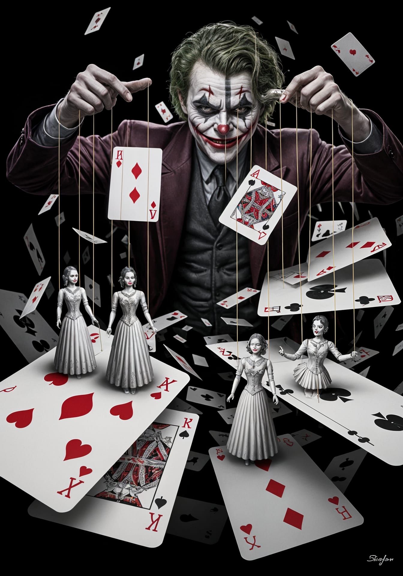 Joker as Surreal Puppeteer of Reality
