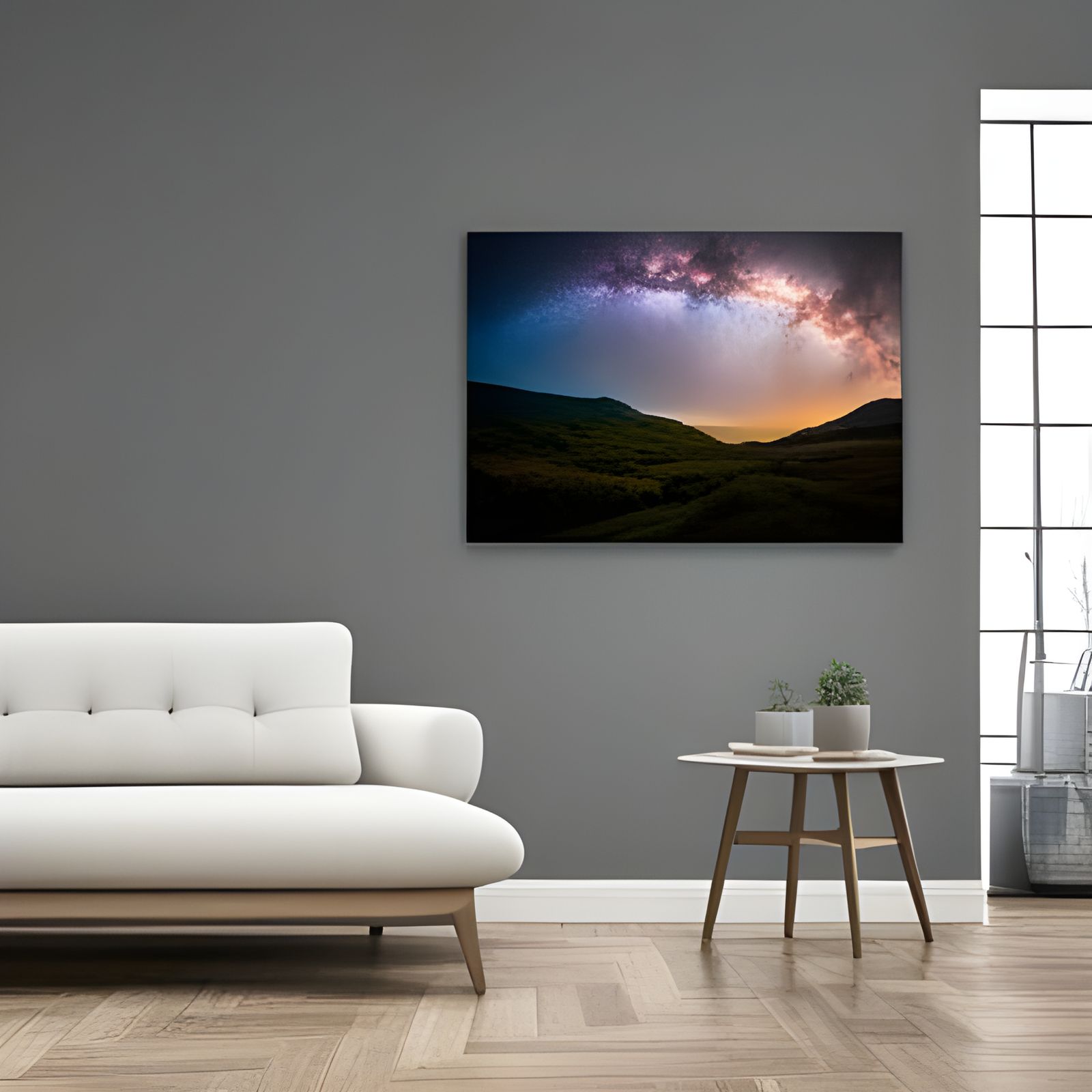 Ocean Waves as Impressionist Gouache Painting