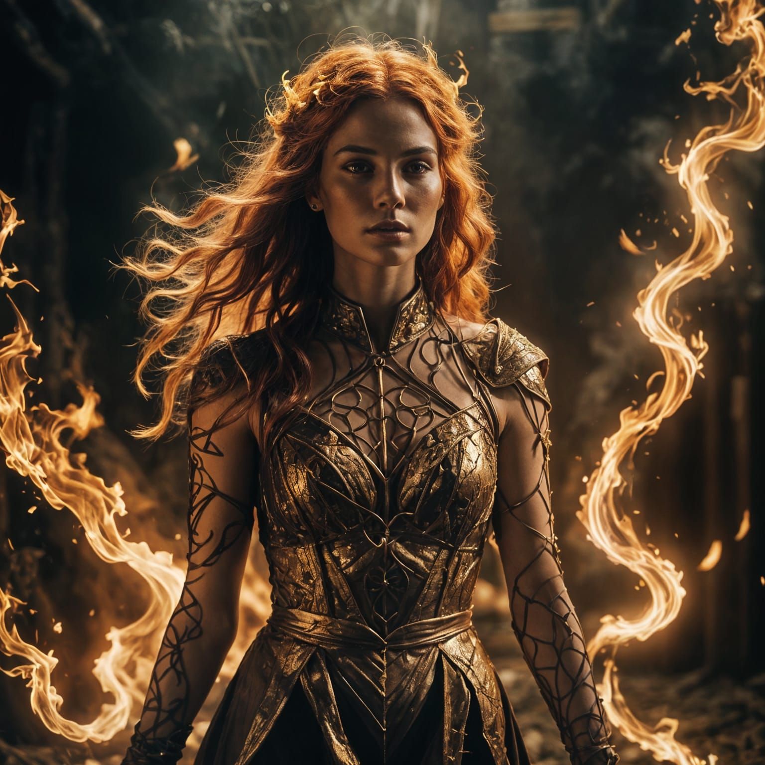 Goddess of Molten Gold and Ever-Changing Flame