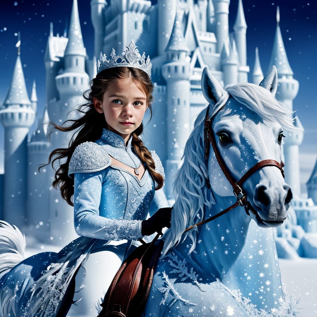 Regal Princess of Icy Winter Wonderland