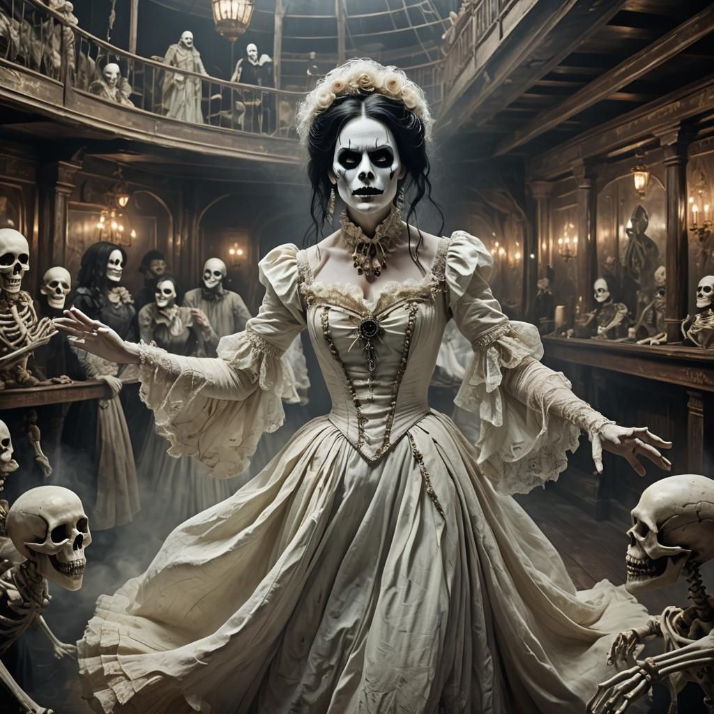 This one last lady on the ghost ship who thinks they are ali...