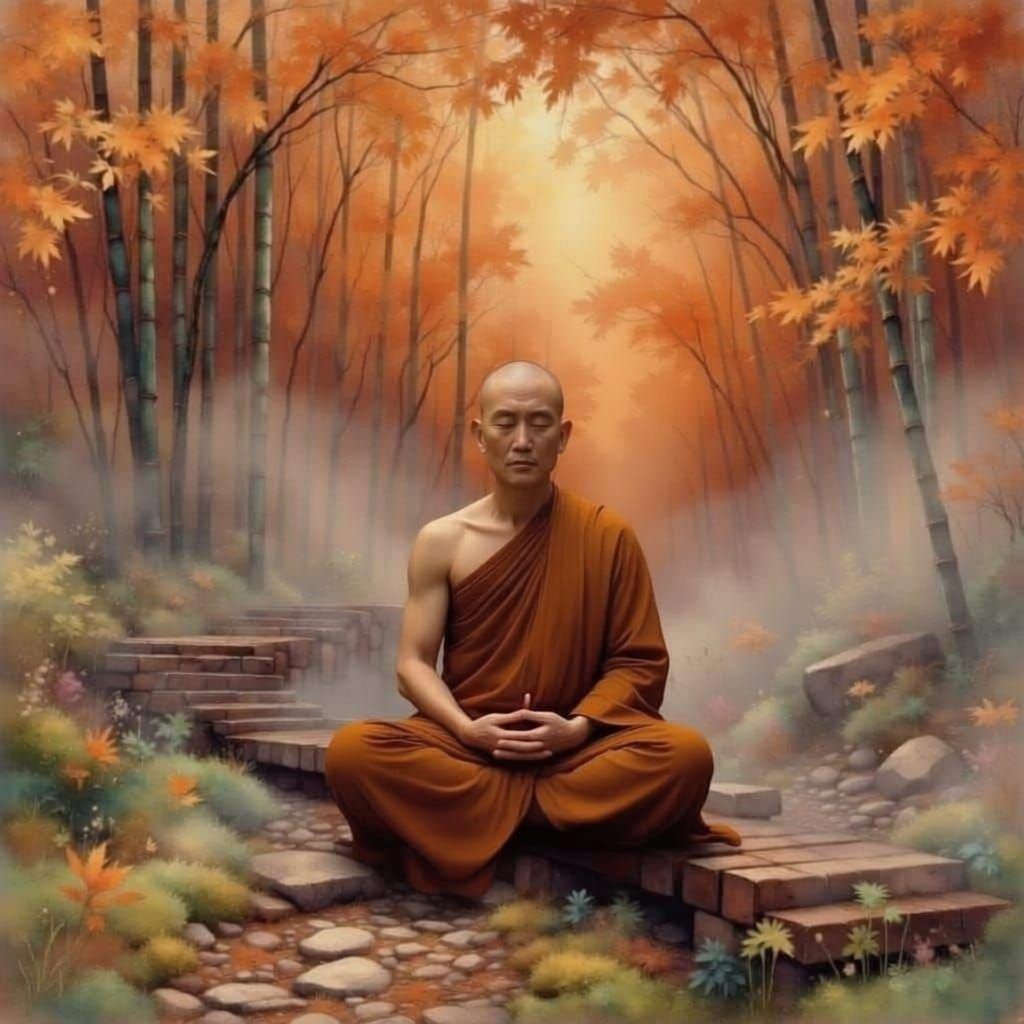 Crimson Grove Meditation