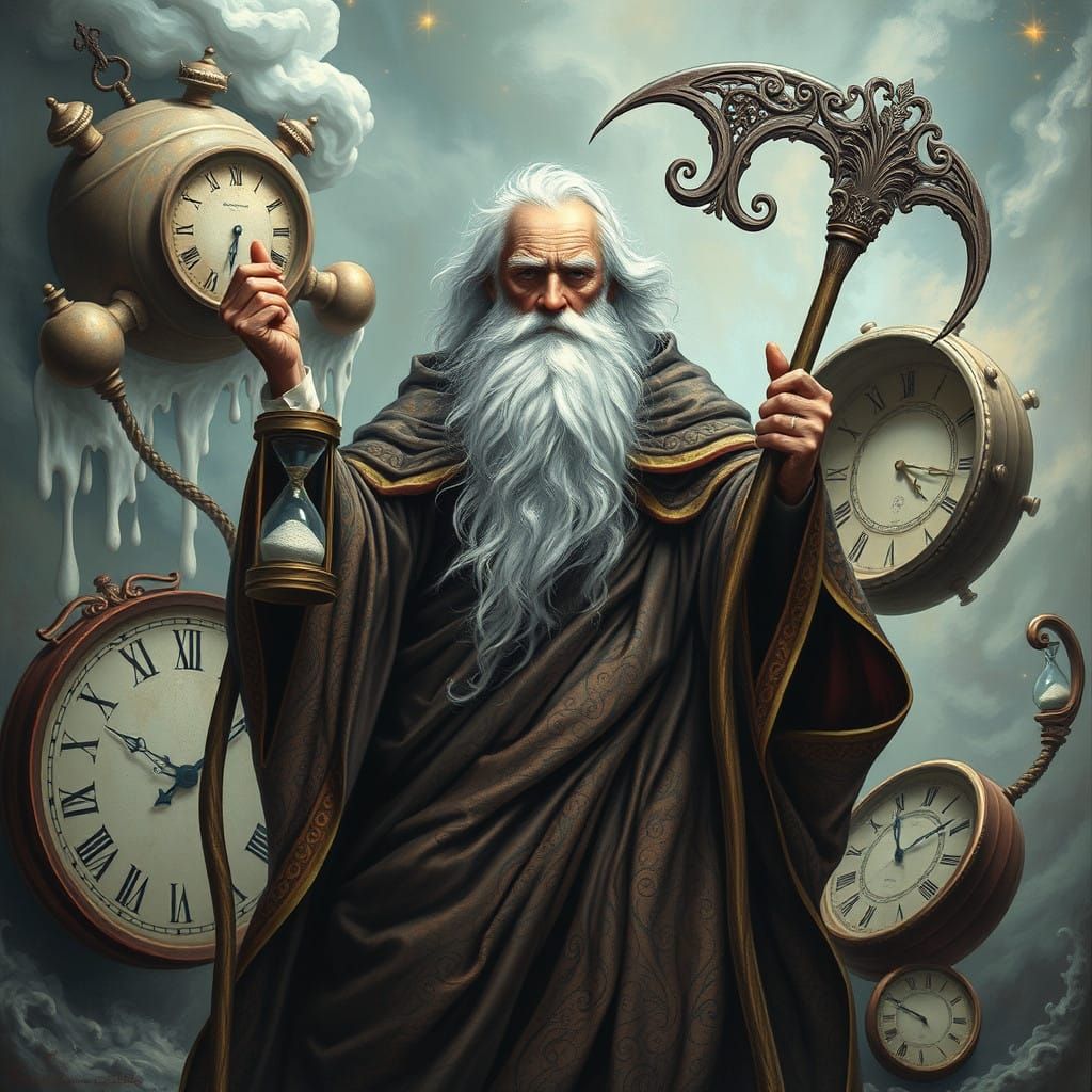 Ethereal Dreamtime as Surrealist Painting