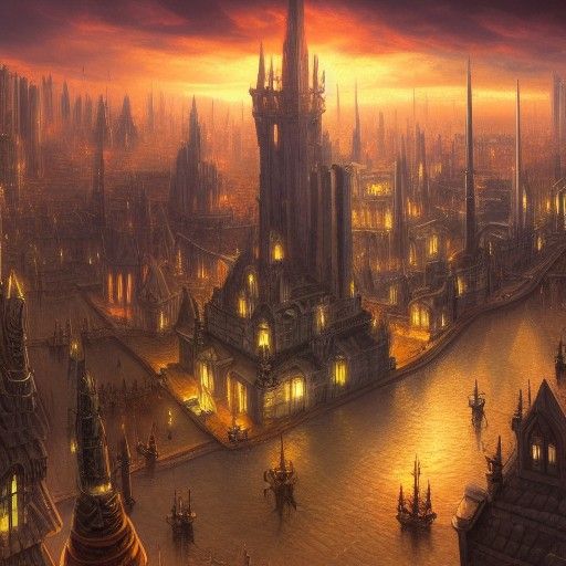 High Fantasy City