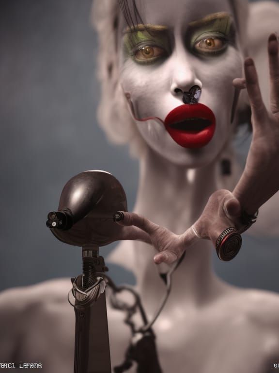 Sanity on a Leash: Hyperrealistic Photography