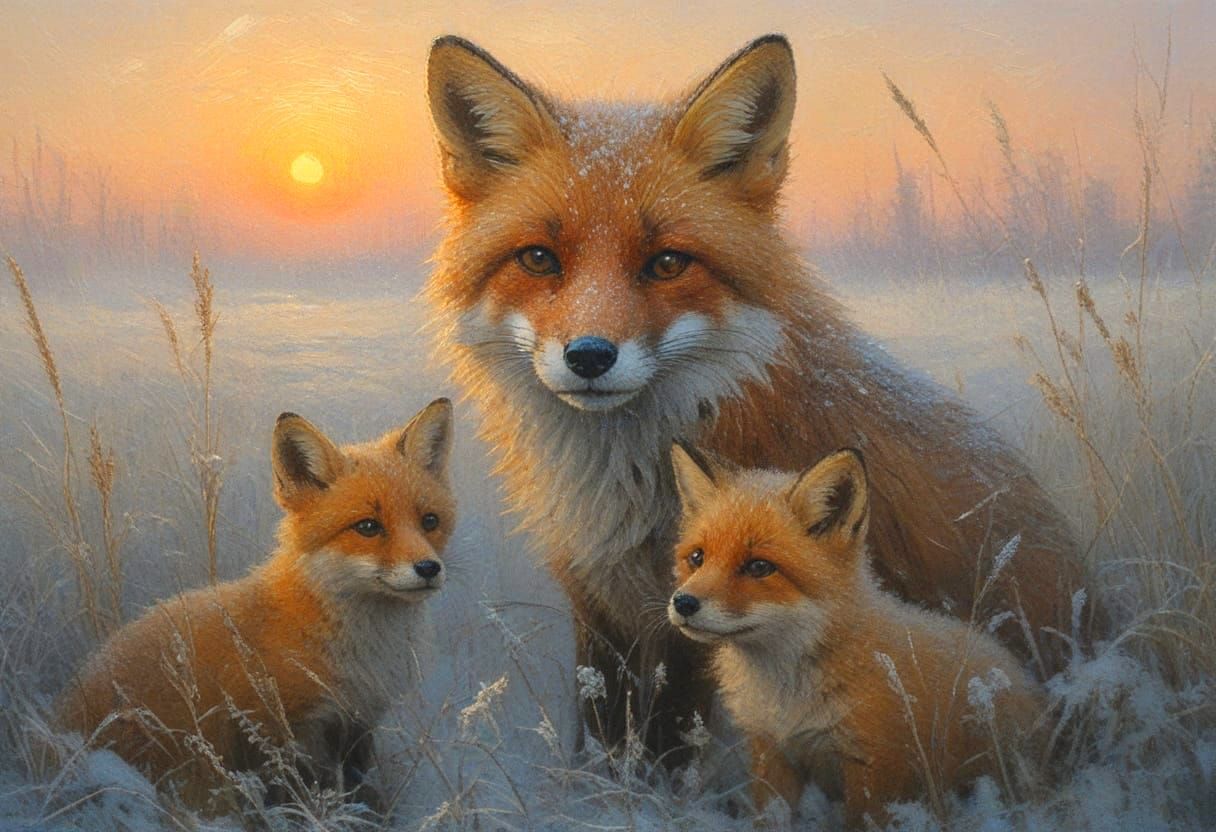 Mother fox