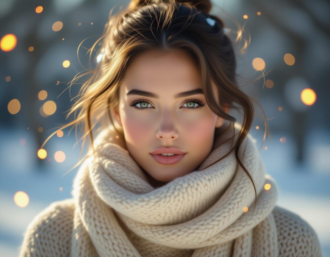 Woman Reconstructed with Wool and Xenon Particles in Paula P...