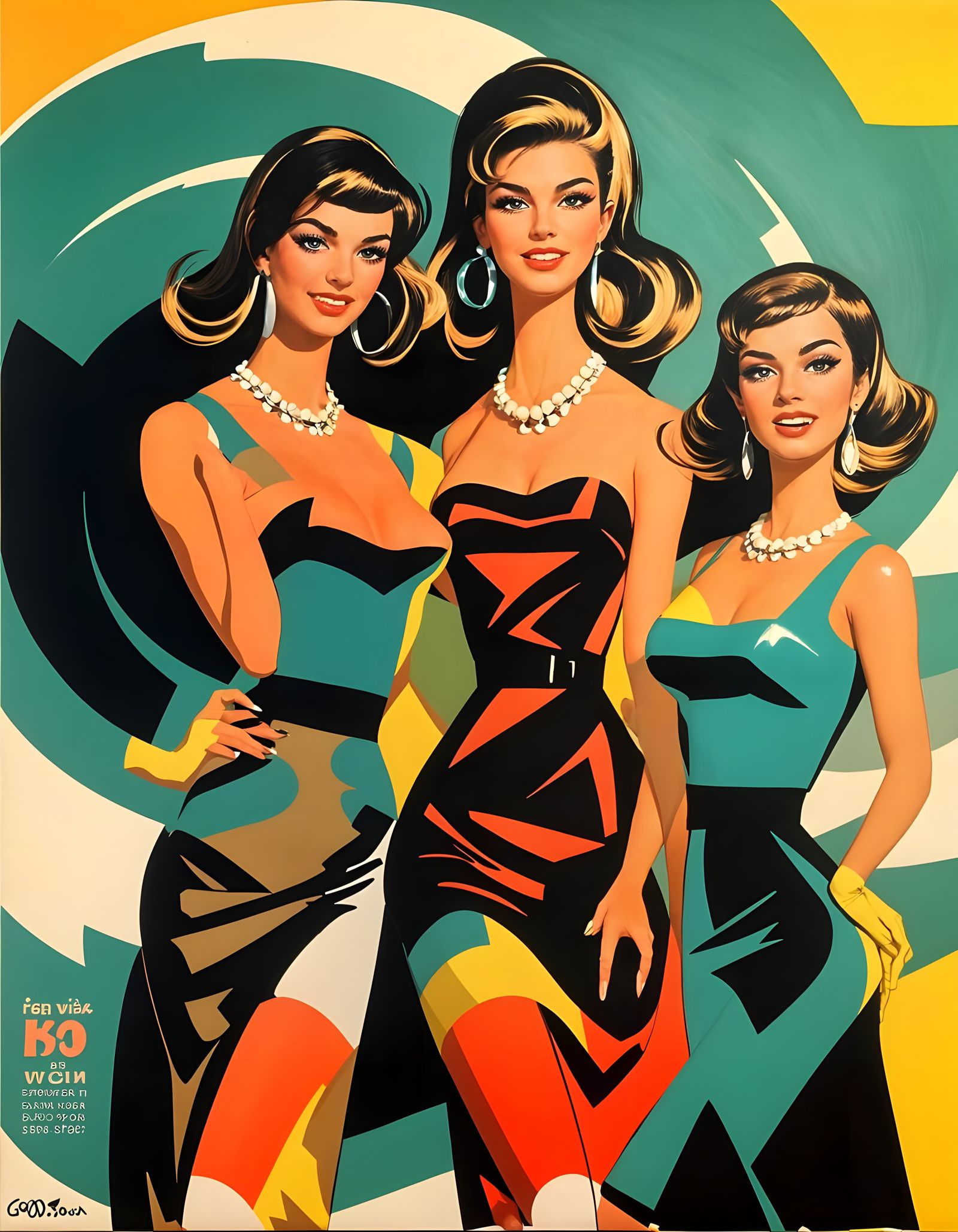 Groovy Space Age Siren in Palm Springs