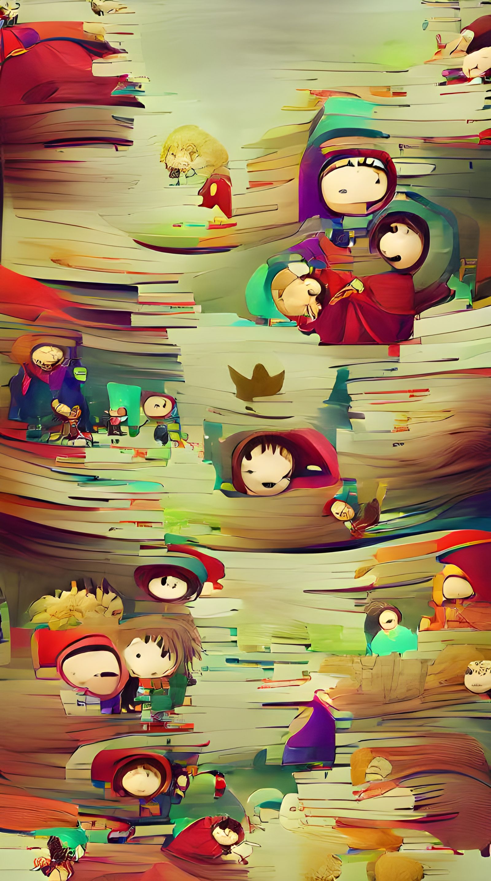 South Park Storybook Illustration