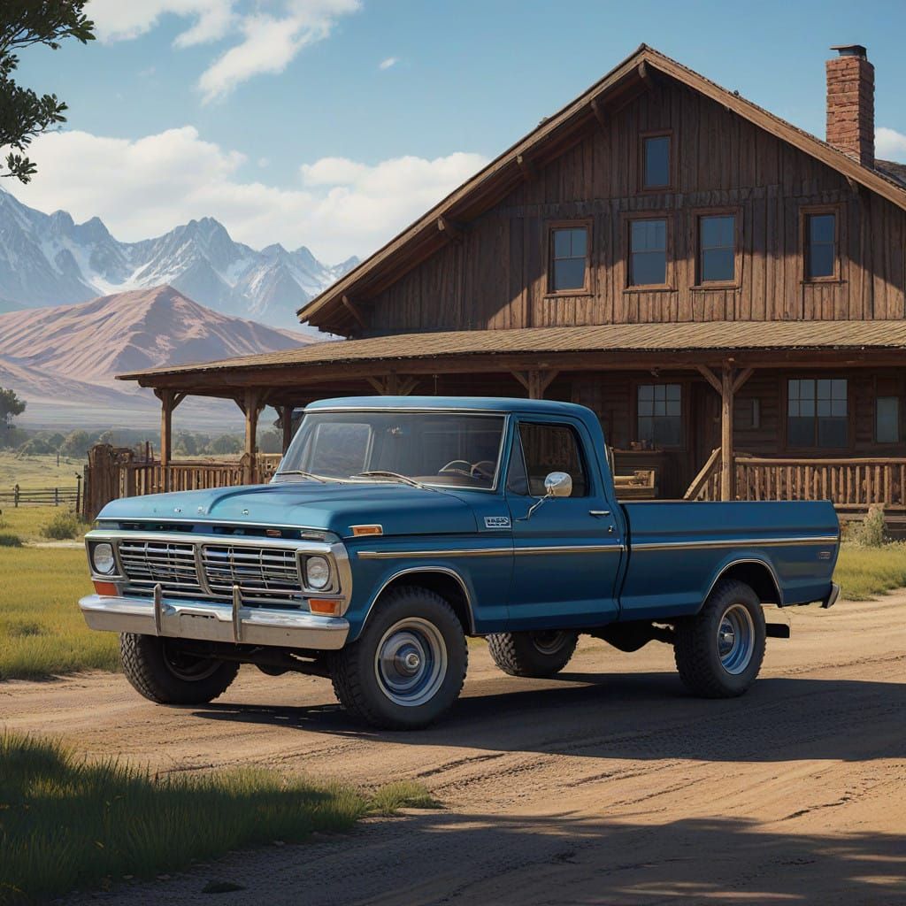 Dak Riley's truck and home