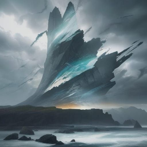 Gale Force Winds Split Screen Concept Art