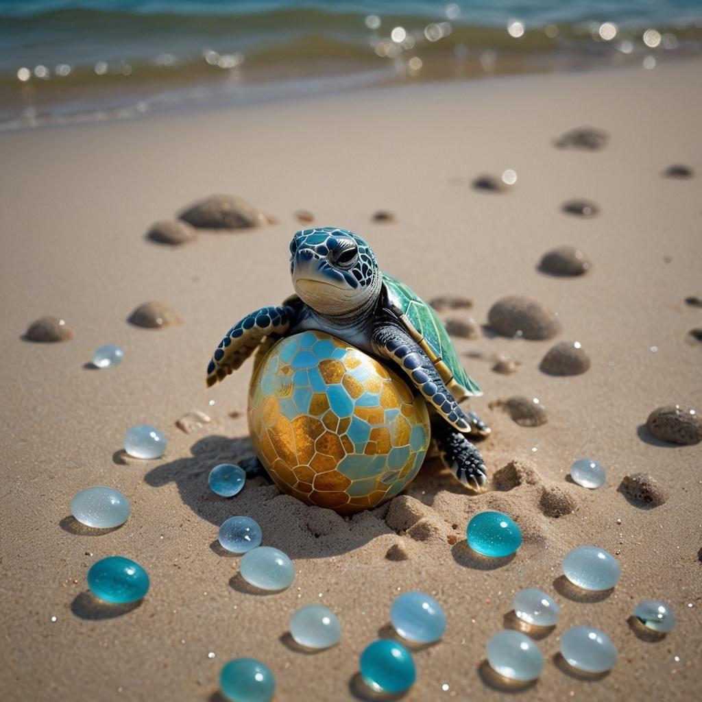 Baby Sea Turtle