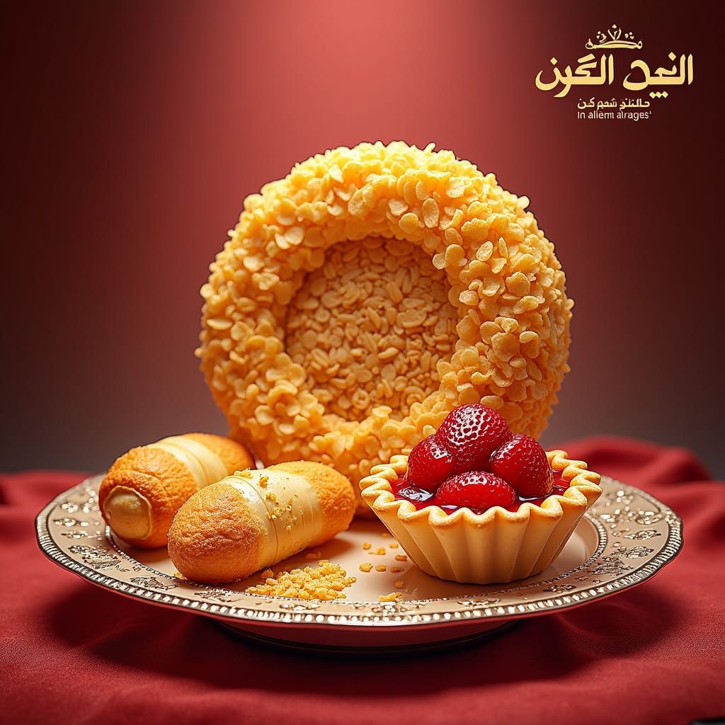 Gourmet Food Still Life for Saudi National Day
