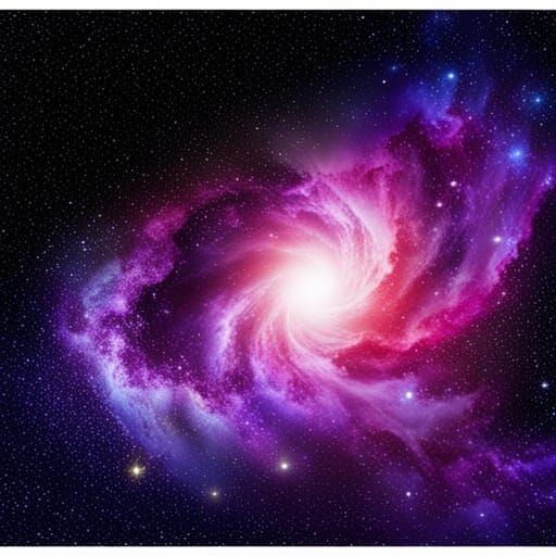 Colorful Nebula Starscape: A Cosmic Kaleidoscope