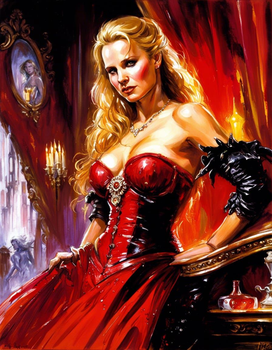 Blonde vampire