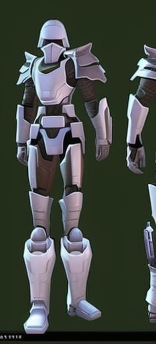 Sci-Fi Marine and Trooper Armor Concept Art