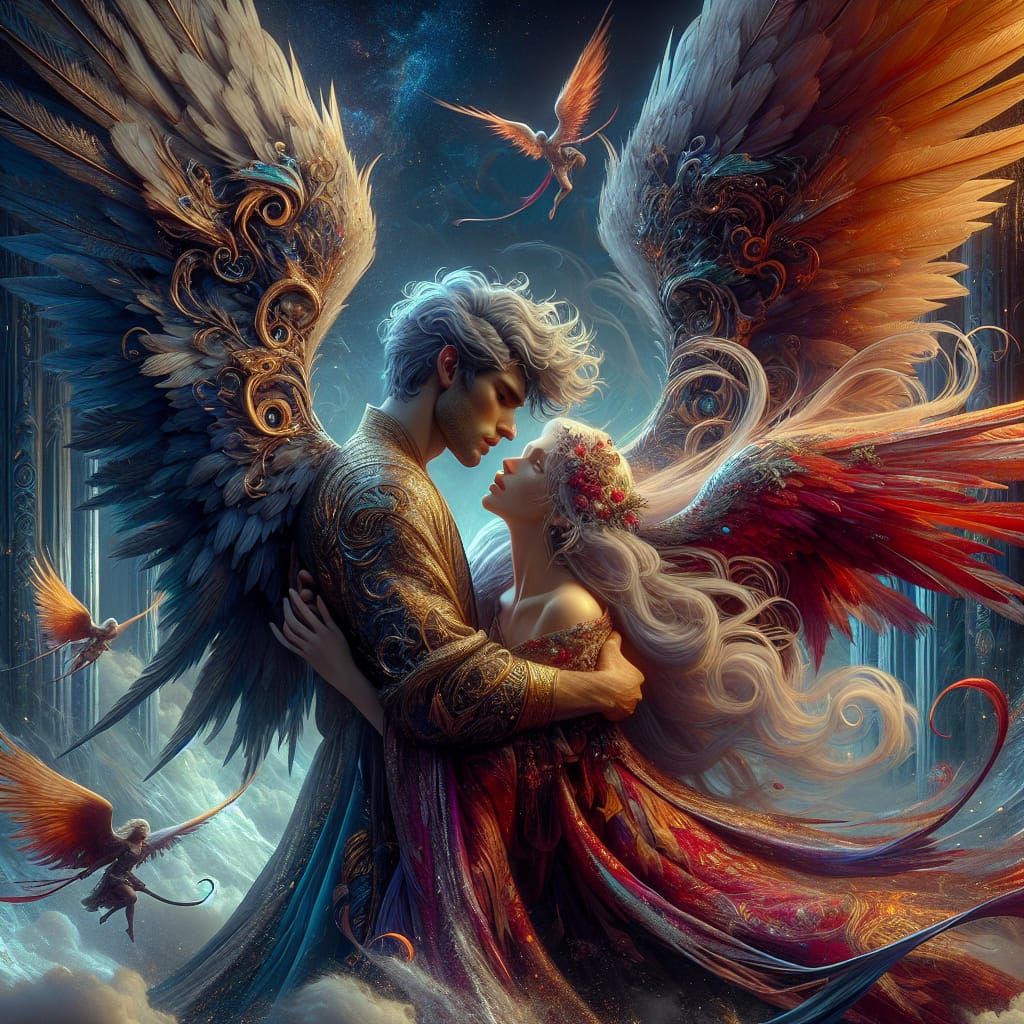 "I'm so sorry U lost your wing saving me!"