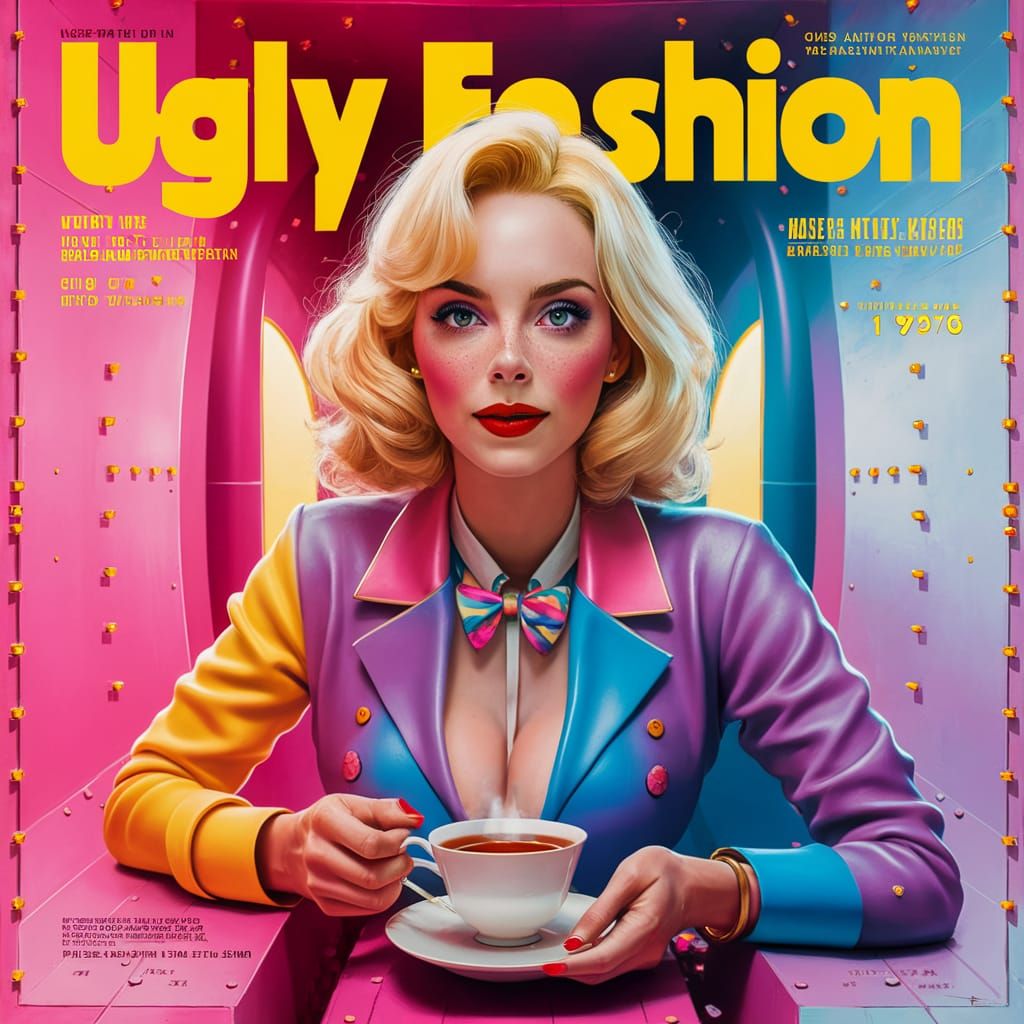 "Ugly Fashion" Magazine Cover, June 1979